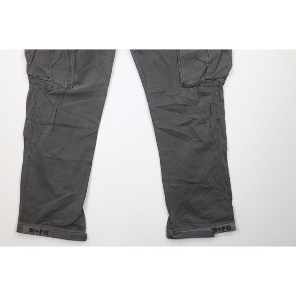 NOS Vtg 90s Marithe Francois Girbaud Mens 42x32 Regular Fit Strap Cargo Pants - Picture 4 of 12